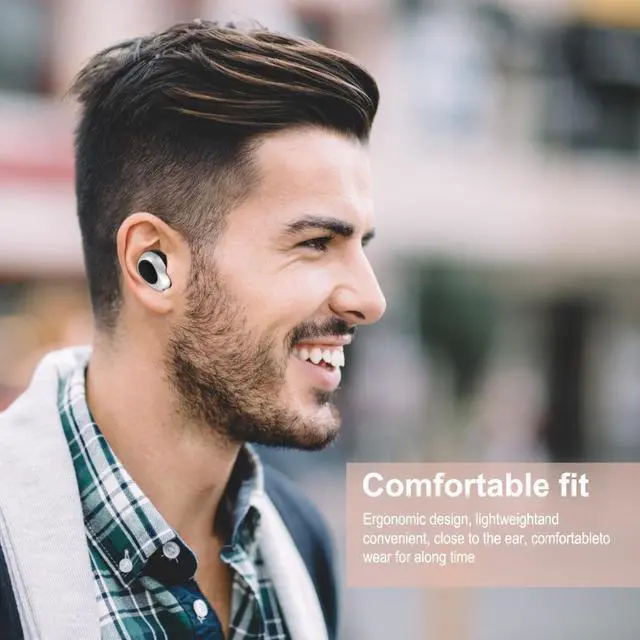 Alt view image 5 of 7 - FineBlue XS MAX bluetooth 5.0 free role switching Wireless Earphones with Dual Mic Bluetooth V5.0 Sports Headphones 3D Stereo