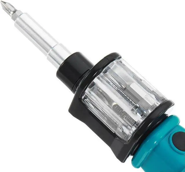 Alt view image 3 of 7 - 6 in 1 Screwdriver Set Revolver 360 Twist Magnetic Drill Bit Screwdriver Repair Tool Set Hand tools New