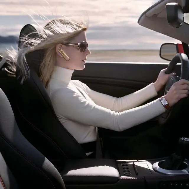 Alt view image 7 of 7 - FineBlue F515 Wireless in-ear earphone Bluetooth V4.1 Headset Noise Reduction hands free Sports Earphone for smart phone (Gold)