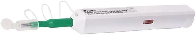 Alt view image 2 of 7 - Pro'sKit FB-C008 2.5mm Fiber Optic Cleaner One Click Fiber Optic Connector Cleaner Tool Universal Connector Fiber Optic Cleaning Pen