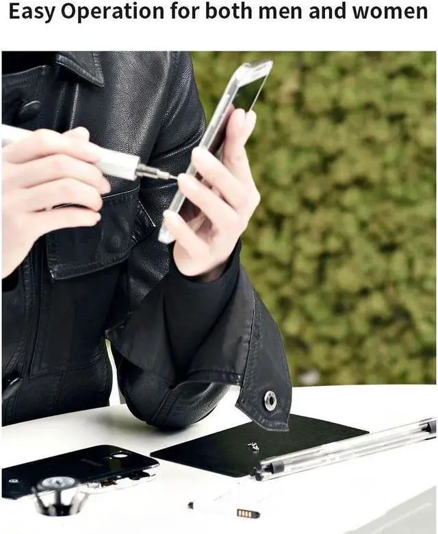 Alt view image 4 of 7 - 1P+ Electric Screwdriver Aluminium Body 150RPM with 20Pcs Bits Repair Tool Kits for Glasses/Smartphone/Computer/Shaver/UAV
