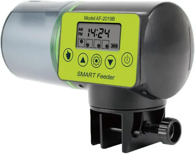 Main image of Automatic Fish Feeder Aquarium Fish Tank Electrical Plastic Timer Feeders Food Feeding Dispenser Fishes Feeder Tool