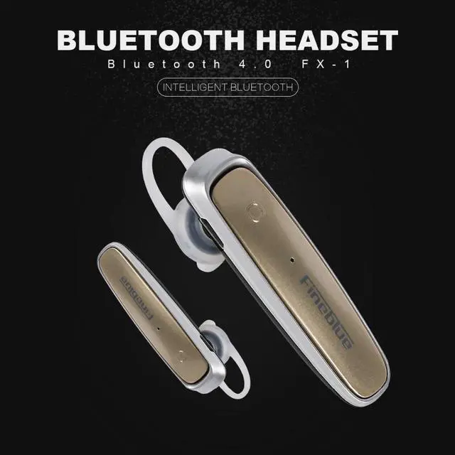 Alt view image 2 of 7 - Fineblue FX-1 Bluetooth 4.0 Wireless Stereo Headset Earphones With Mic Sport earbuds For IOS Android Hands Free Music headphones (Grey)