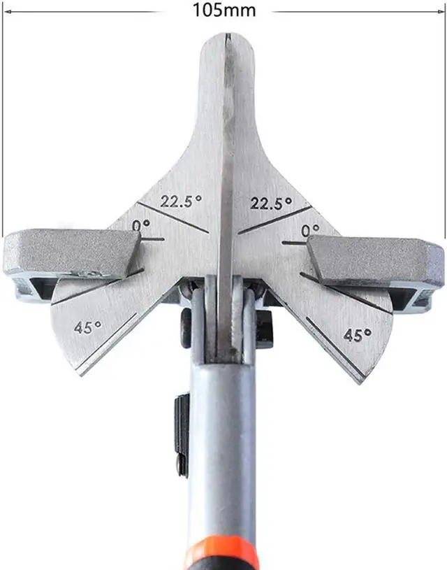 Alt view image 2 of 7 - 0-135 Degree Adjustable Angle Trim Shear PVC Trunking Tube Multi Angle Shear Gasket Mitre Trimmer Cutter Hand Tool Tools