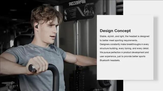 Alt view image 3 of 7 - Roman S701 Earphone/Roman Headset 5.0 Neck-mounted Binaural Hanging Neck sports Wireless Earphone/Wireless Headset (Black)