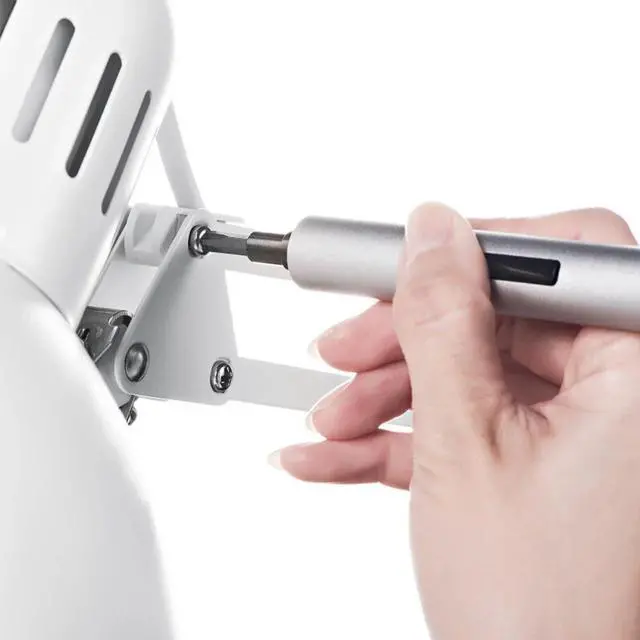 Alt view image 5 of 7 - 1P+ Electric Screwdriver Aluminium Body 150RPM with 20Pcs Bits Repair Tool Kits for Glasses/Smartphone/Computer/Shaver/UAV