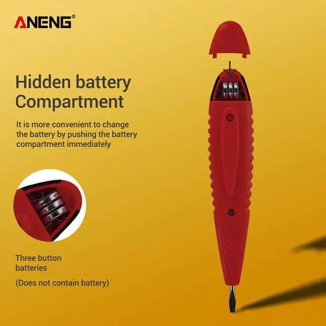 Alt view image 6 of 7 - ANENG VD700 Quality Digital Display Test Pen 143mm X 26mm X 18.7mm Voltage Meters Electrical Instruments - Red