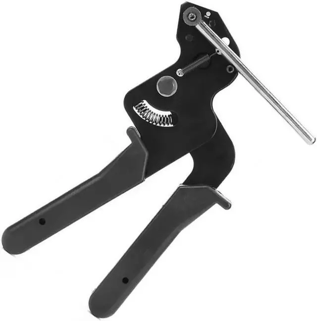 Alt view image 4 of 6 - High Quality 50# Steel Cable Tie Gun for 2.4-9mm Stainless Steel Cable Tie LS-600R Hand Cable Tie Fastening Tool Cable Tie Black