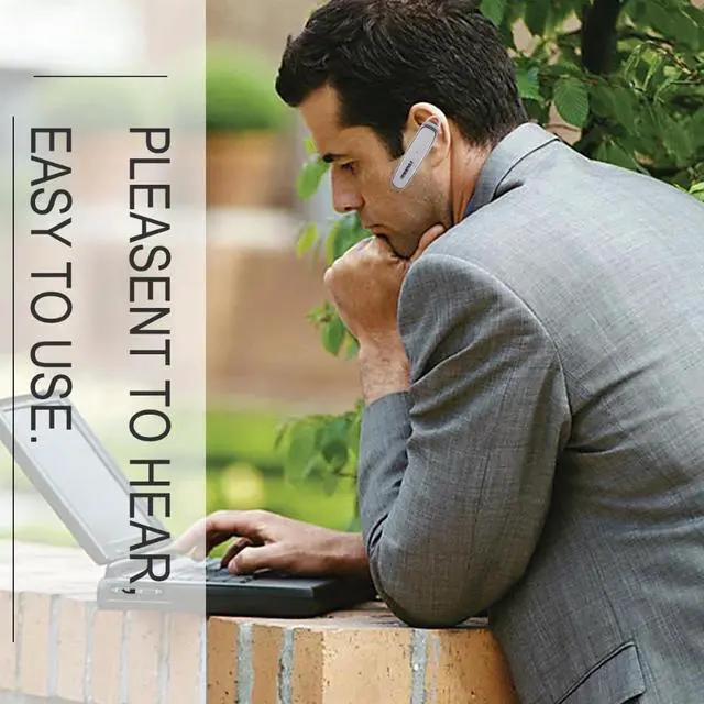 Alt view image 6 of 7 - Fineblue FX-1 Bluetooth 4.0 Wireless Stereo Headset Earphones With Mic Sport earbuds For IOS Android Hands Free Music headphones (Grey)