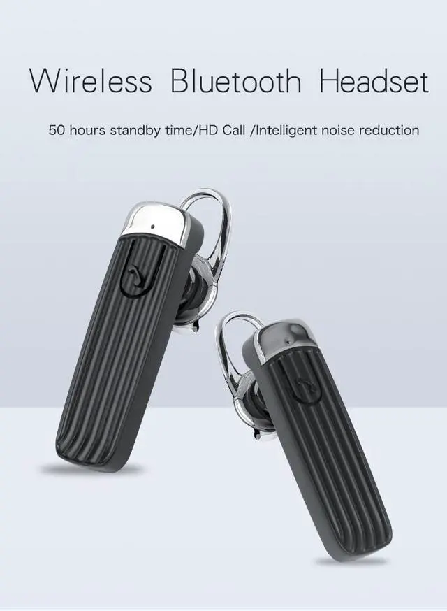 Alt view image 2 of 7 - Fineblue F516 Mini wireless headphones bluetooth business earphone hands free with mic Portable type sport stereo earbuds (Black)