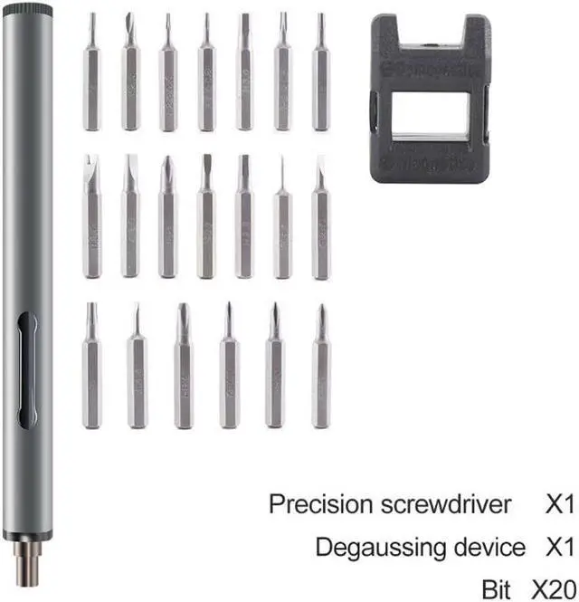 Alt view image 7 of 7 - BST-9911B Pro Portable Mini Cordless Magnetic Electric Screwdriver for Laptop Mobile Phone Repair Of Home Appliances