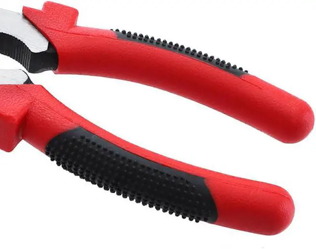 Alt view image 5 of 7 - Multi-function Pliers Gas Shielded Welding Forceps Clip Nozzle Tip Wire Cable Pincers for MIG Welding Removing Wire Tool Tools