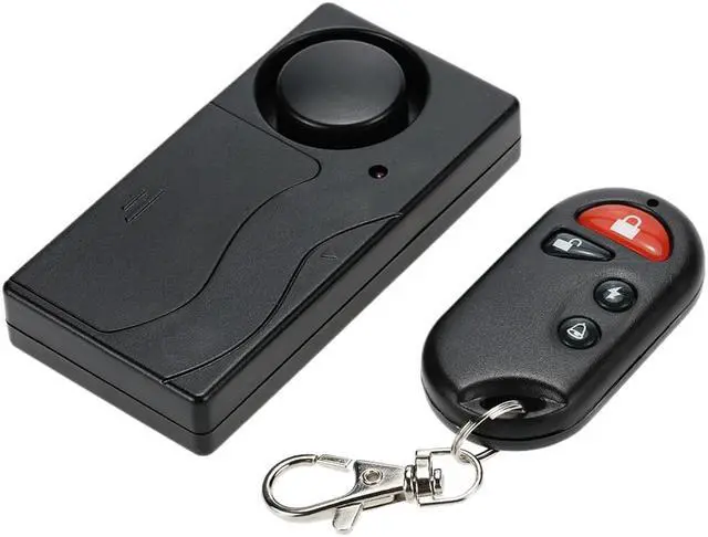 Alt view image 4 of 7 - Wireless Remote Control Vibration Alarm Home House Security Door Window Car Sensor Detector