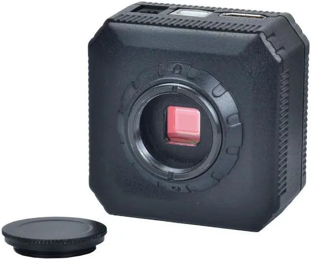 Alt view image 3 of 6 - HD 16MP 1080P@60FPS HDMI USB Digital Industrail Microscope Camera & 180X C-mount Lens & 144 Led Light for Industry PCB Microscopes
