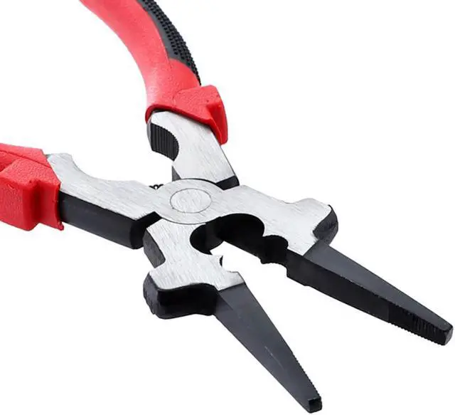 Alt view image 3 of 7 - Multi-function Pliers Gas Shielded Welding Forceps Clip Nozzle Tip Wire Cable Pincers for MIG Welding Removing Wire Tool Tools