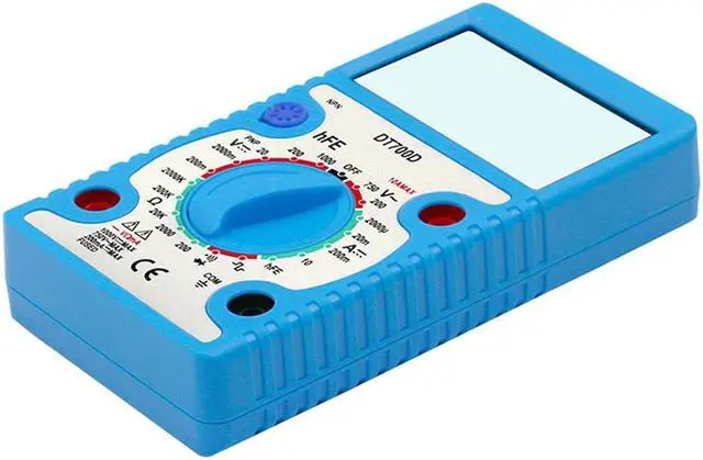 Alt view image 3 of 6 - Large Screen Digital Multimeter Buzzer Overload Protection Mini Wave Output Voltmeter Tester for DC Voltage AC Voltage Measuring