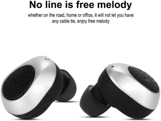 Alt view image 4 of 7 - FineBlue XS MAX bluetooth 5.0 free role switching Wireless Earphones with Dual Mic Bluetooth V5.0 Sports Headphones 3D Stereo