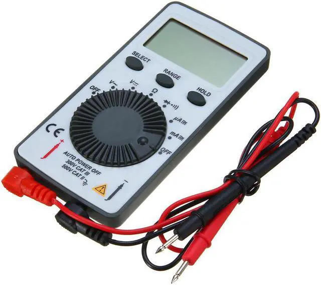 Alt view image 7 of 7 - AN101 Pocket LCD Digital Multimeter Backlight AC/DC Automatic Meter for Voltmeter Ammeter Ohm Tester Meter