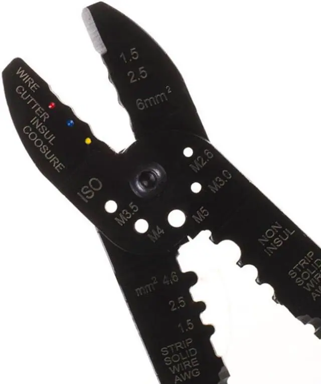 Alt view image 2 of 7 - FS-051 Multi-functional Crimping Pliers Terminals Crimping Tools Wire Stripper Multi Tool Tools Hands Plier