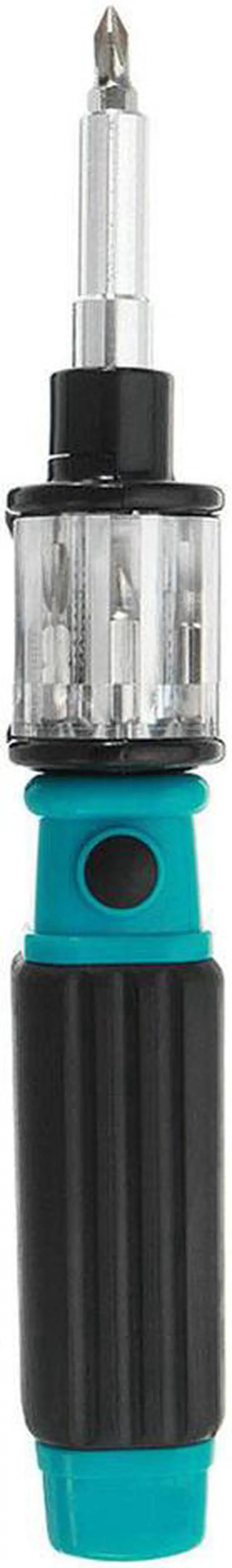 Alt view image 7 of 7 - 6 in 1 Screwdriver Set Revolver 360 Twist Magnetic Drill Bit Screwdriver Repair Tool Set Hand tools New