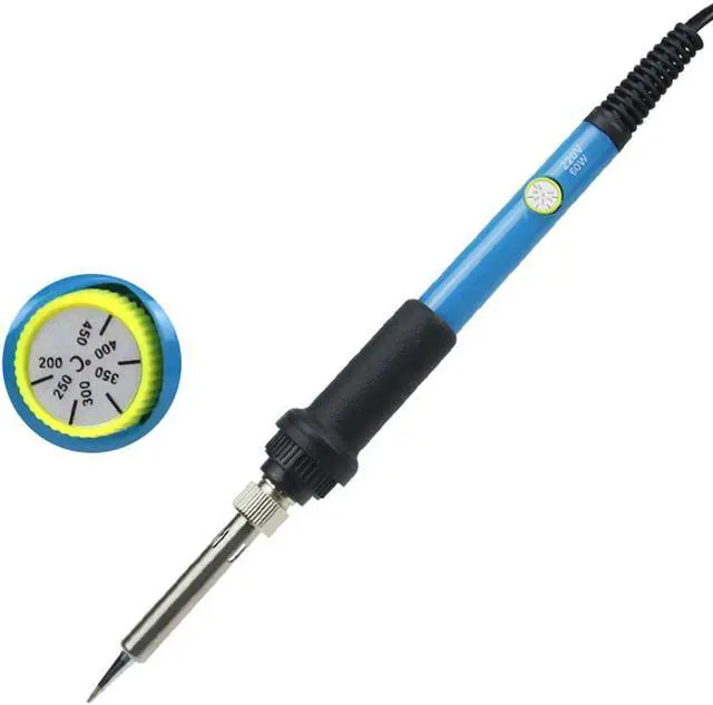 Alt view image 2 of 4 - Temperature Electric Soldering Iron 220V 60W Welding Solder Rework Station Heat Pencil Tips Repair Tool