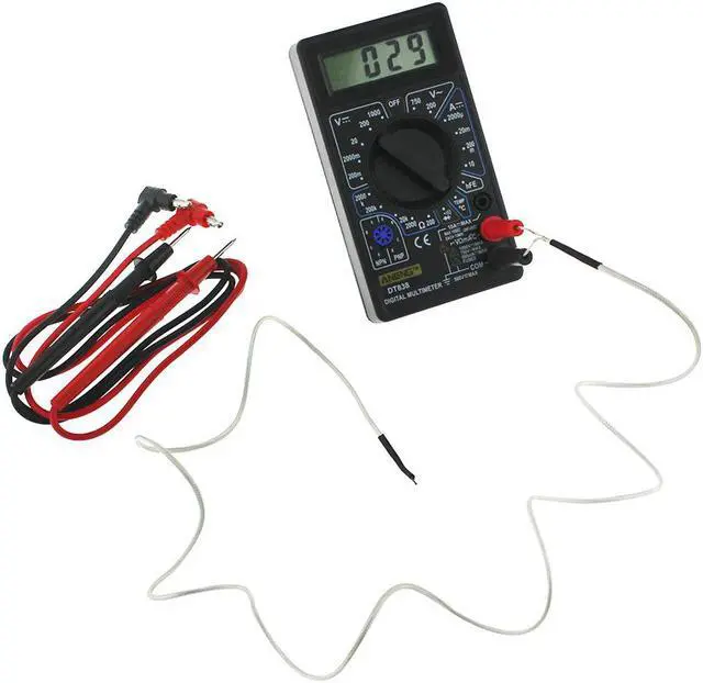 Alt view image 2 of 7 - Aneng DT-838 LCD Digital Multimeter Electric Voltmeter Ammeter Tester AC/DC 750/1000V Amp Volt Ohm Portable Electric Multi Tester Tool