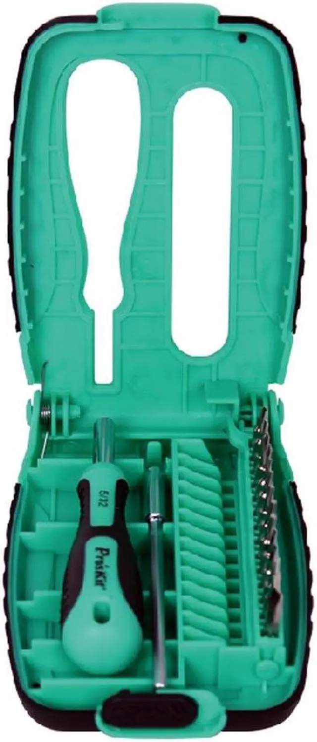 Alt view image 2 of 5 - Pro'sKit SD-9804 15 IN 1 Precision Electronic Screwdriver Set Screwdriver Bit Driver Hand Tools