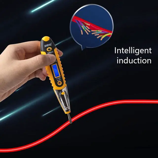 Alt view image 2 of 6 - ANENG VD700 Quality Digital Display Test Pen 143mm X 26mm X 18.7mm Voltage Meters Electrical Instruments - Yellow