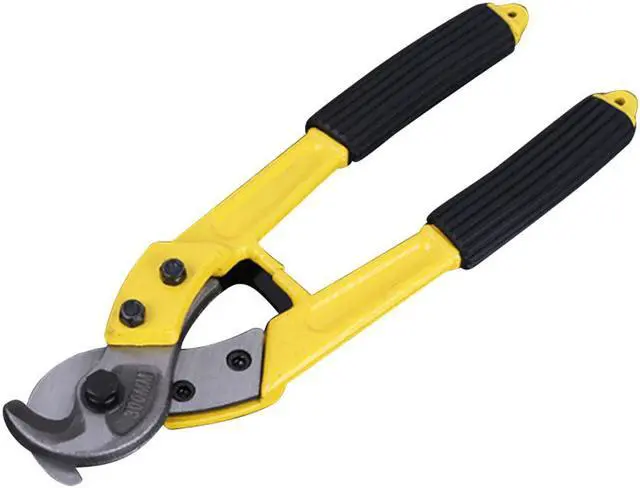 Main image of 12 Inch Multifunctional Bolt Cutter Wire Clipper Cable Cutter Non-Slip Handle Labor-saving Manual Cable Scissors