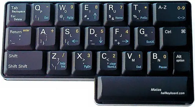 Main image of matias Half Keyboard Model HK101