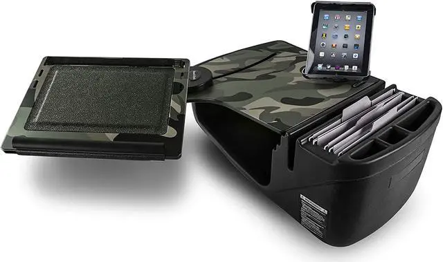 Main image of AutoExec AUE16073 Reach Front Seat Car Desk Green Camouflage Finish with Tablet Mount
ReachDesk-01 FS Tablet GC