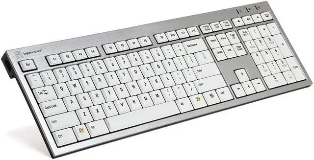 Main image of LogicKeyboard Premium Slim Line PC Keyboard - US English