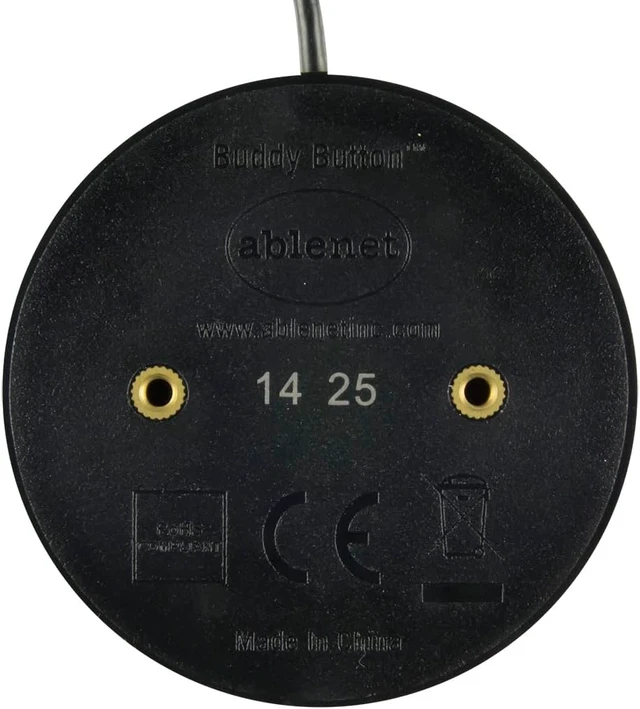Alt view image 3 of 4 - AbleNet Buddy Button Switch Blue - Assistive Technology Interactive Switch for Communication and Accessible Play - Product# 57600