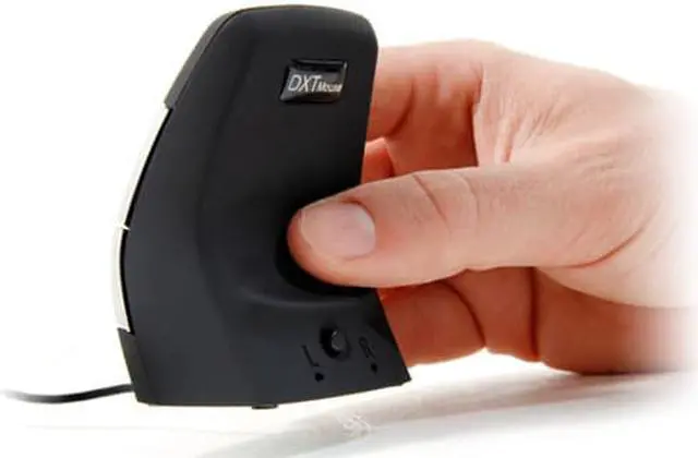 Alt view image 2 of 8 - Kinesis Dxt 2 Ergonomic Wired Optical Fingertip Mouse PD7DXT