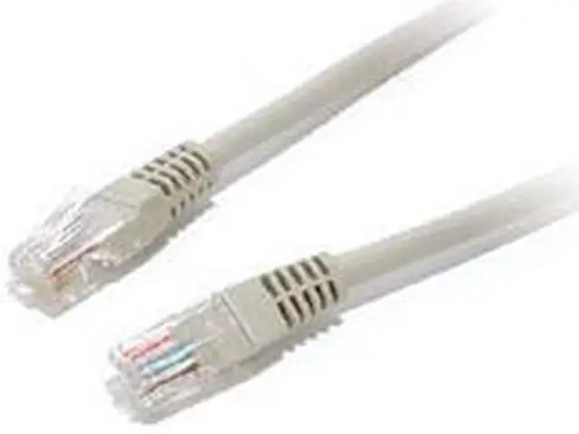 Alt view image 2 of 2 - 5ft RJ45 CAT5e Ethernet Patch Cable - Gray - 5 Feet