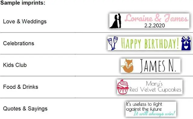 Alt view image 2 of 6 - COLOP e-Mark CREATE Colour Inkjet Craft Printer /Electronic Marking Device/Multi-Colored Imprint/Digital Stamp/Mobile Printer/Label Maker - Print on Almost Anything (WHITE)