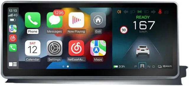 Main image of Center Console Dashboard Touch Screen w/Wireless Airplay (Linux 9.0") for Tesla Model 3/Y