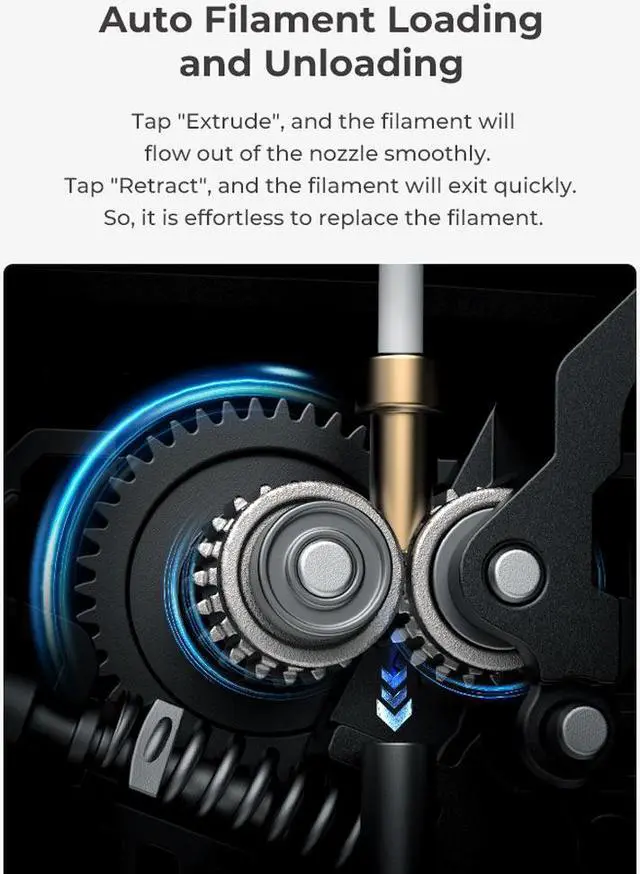 Alt view image 3 of 7 - Ender-3 V3 SE 3D Printer Sprite Direct Extrusion/Dual Z-Axis/IU Display CR Touch