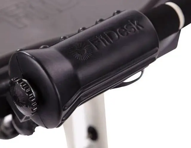 Alt view image 4 of 6 - FitDesk Bike Desk 3.0 (w/Massage Roller, Integrated Tablet Holder)