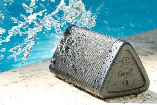 Alt view image 4 of 20 - OontZ Angle 3 Bluetooth Speaker IPX5 Water Resistant (Black) by Cambridge SoundWorks