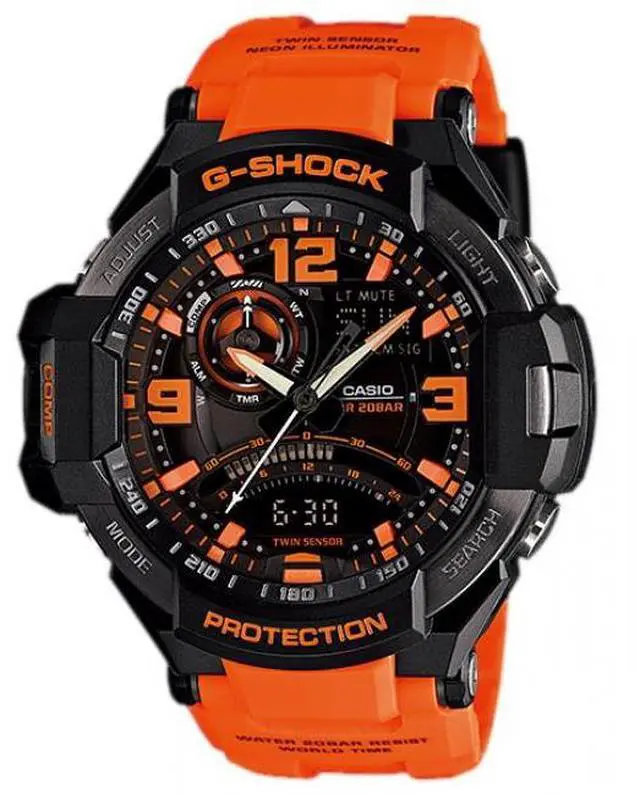 Alt view image 2 of 20 - Casio Mens G-Shock GA1000 4A Watch