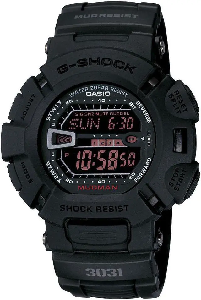 Alt view image 4 of 17 - Casio G-Shock DW6900MS-1 Classic 3-Eye Master of G Wristwatch