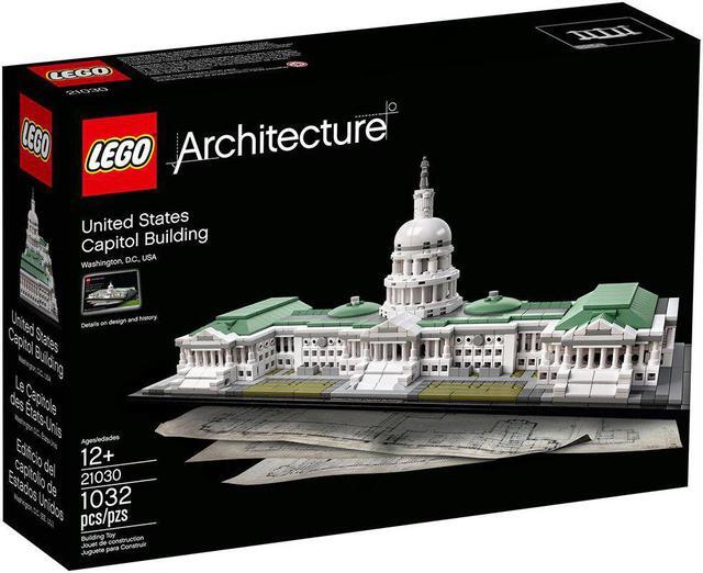 Alt view image 9 of 11 - LEGO Architecture United States Capitol Building (21030)