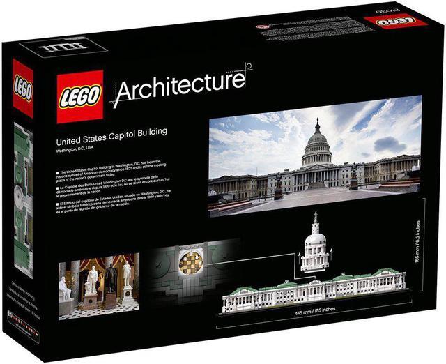 Alt view image 11 of 11 - LEGO Architecture United States Capitol Building (21030)