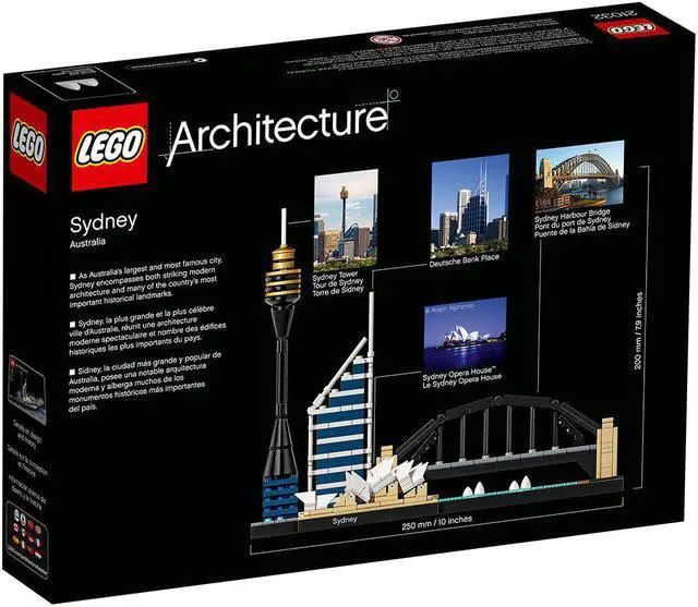 Alt view image 9 of 10 - LEGO Architecture Skyline Collection Sydney 21032