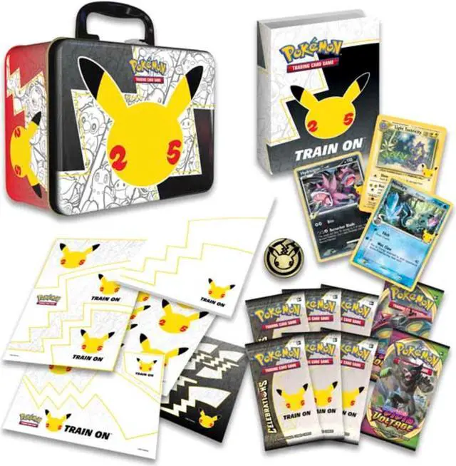 Alt view image 3 of 10 - Pokemon TCG: 25th Anniversary Celebrations Collector Chest
