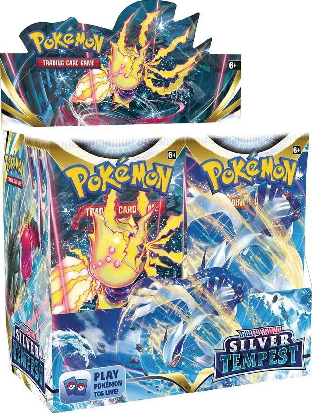Main image of Pokemon TCG: Sword & Shield - Silver Tempest Booster Box