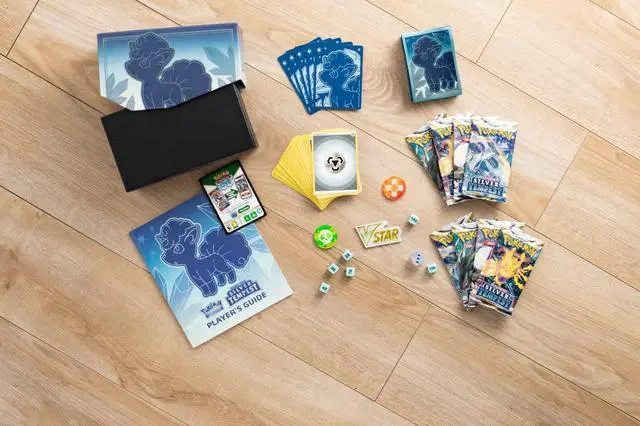Alt view image 5 of 14 - Pokemon TCG: Sword & Shield Silver Tempest Elite Trainer Box