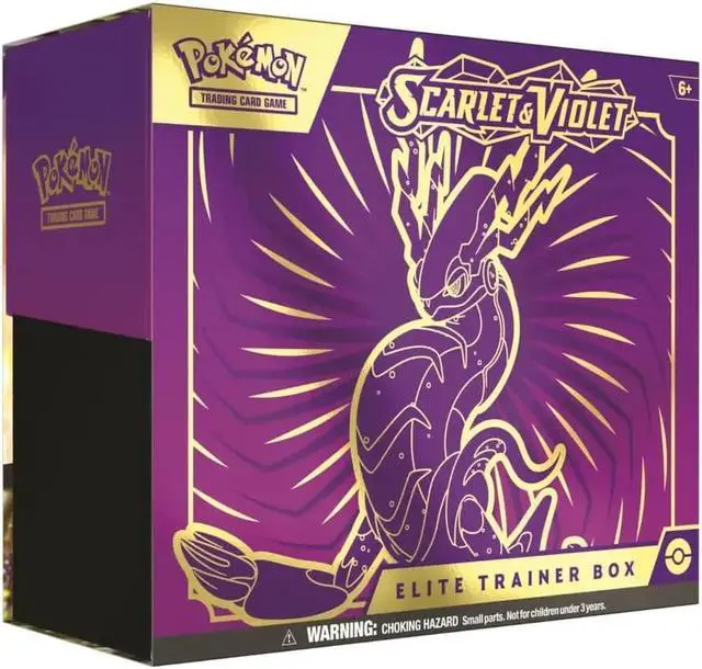 Alt view image 2 of 7 - Pokemon TCG: Scarlet & Violet - Scarlet & Violet Base Set Elite Trainer Box [Koraidon]
