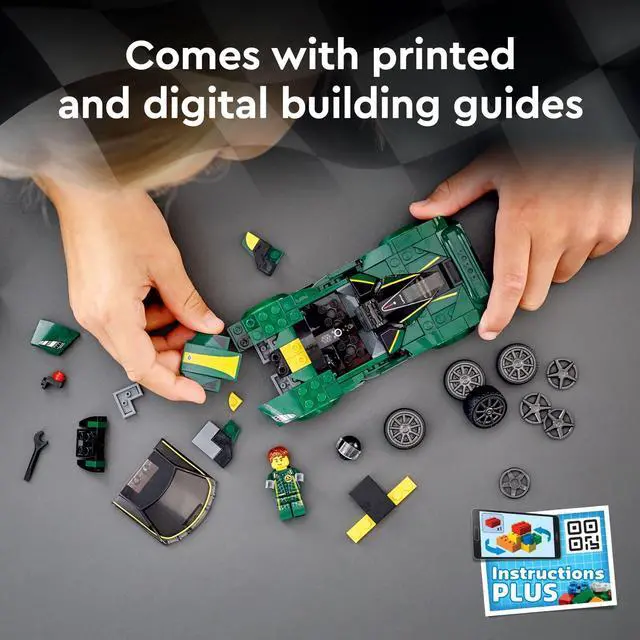 Alt view image 6 of 8 - LEGO 76908 Speed Champion Lamborghini Countach